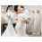 Elegant Waisted Fishtail One-shoulder Evening Dresses Temperament Slim Waist Wedding Party Dress Ruffles Sleeve Design Prom Robe