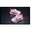 Disney LED Casual Sneakers For Spring Girls Frozen Elsa Princess Print Pu Leather Shoes Children Lighted Non-slip Pink Purple