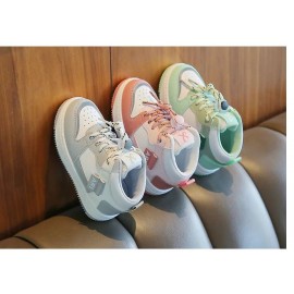Kids Sports Shoes For Boys Casual Sneakers Spring Autumn New High Top Non Slip Girls Board Shoes Children Soft Soled Baby Shoes