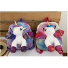 Cute Toddler Kids Winter Fur Unicorn Backpack for Littler Girls Cartoon Back Pack Children Kindergarten Schoolbag Shoulders Bag