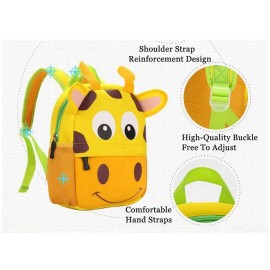 3D Children School Bags for Girls Boy Children Backpacks Kindergarten Cartoon Animal Toddle Kids Backpack for 2-5 years