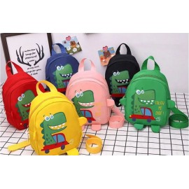 Cute Cartoon Dinosaur Baby Anti-lost Backpacks Kindergarten Schoolbag Children Boys Girls School Bags